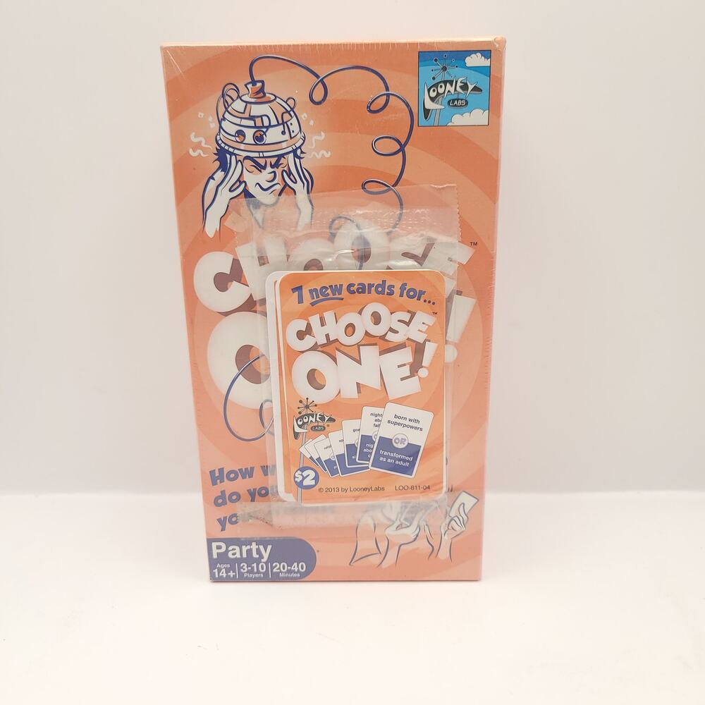 Looney Labs Choose One Sealed New Board Game